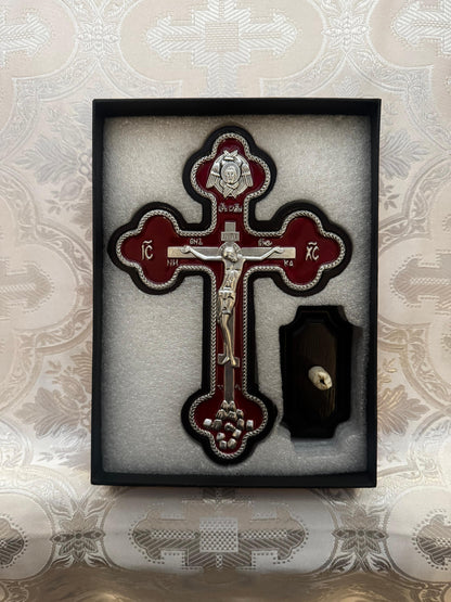 Red Cross with the Lord Jesus Christ