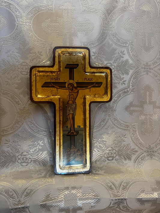 Gold Leaf Cross