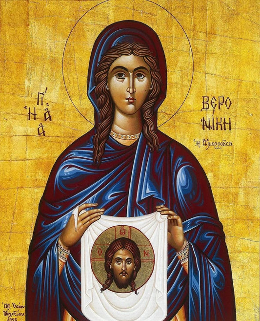 St Veronica 8x10in Handcrafted Icon