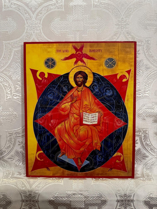 The Lord Almighty 8x10in Handcrafted Icon