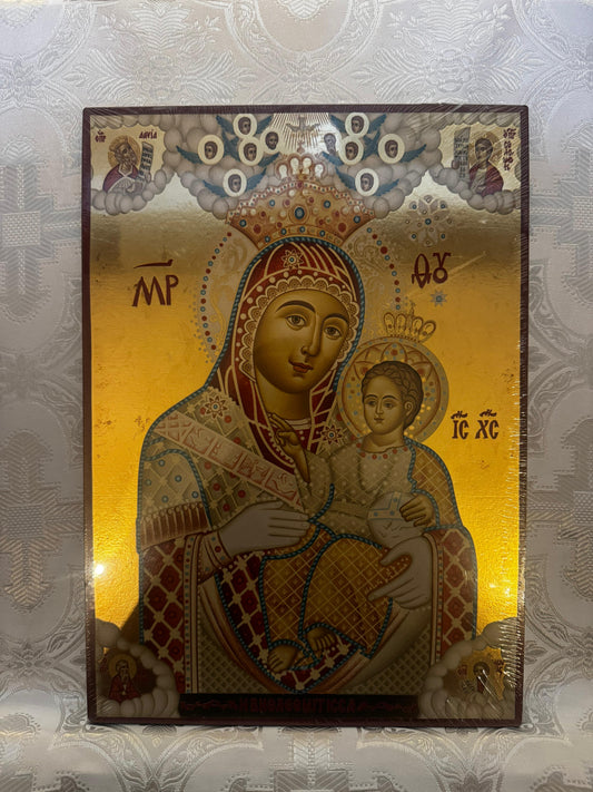 Theotokos of Bethlehem Gold Leaf