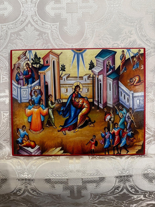 The Prodigal Son 8x10in Handcrafted Icon