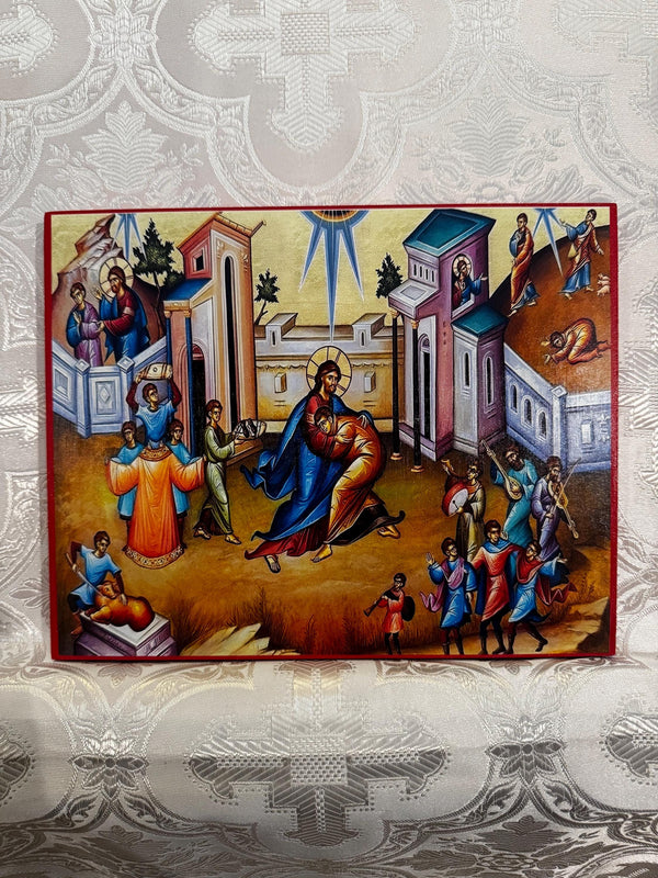 The Prodigal Son 8x10in Handcrafted Icon
