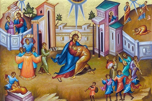 The Prodigal Son 8x10in Handcrafted Icon