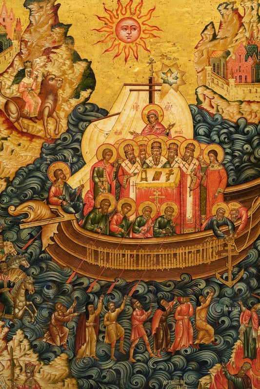 The Ark of Salvation 8x10in Handcrafted Icon