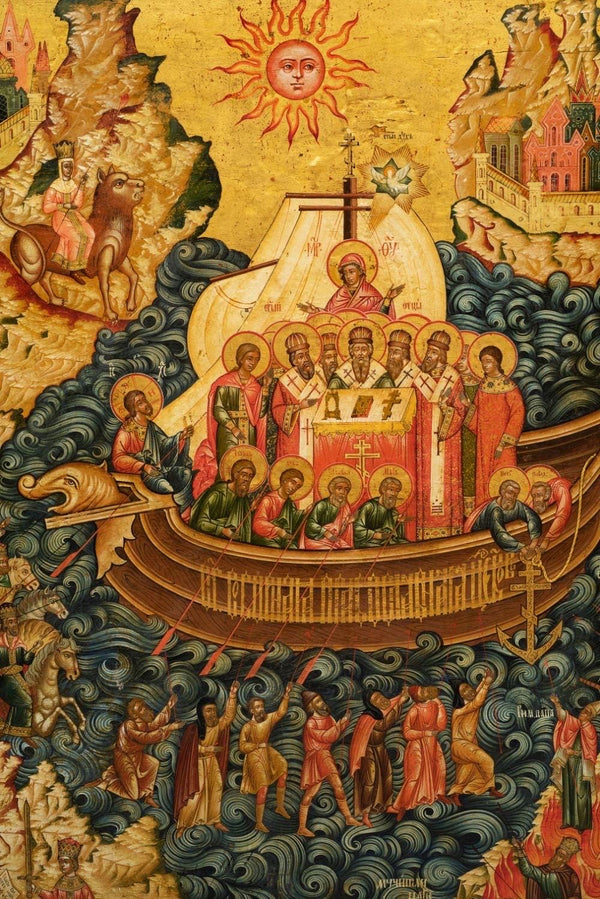 The Ark of Salvation 8x10in Handcrafted Icon