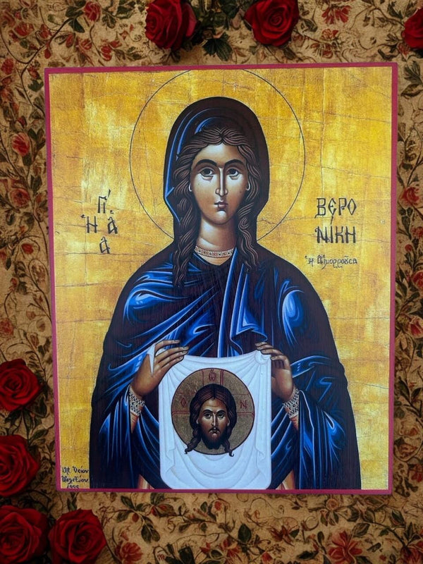 St Veronica 8x10in Handcrafted Icon