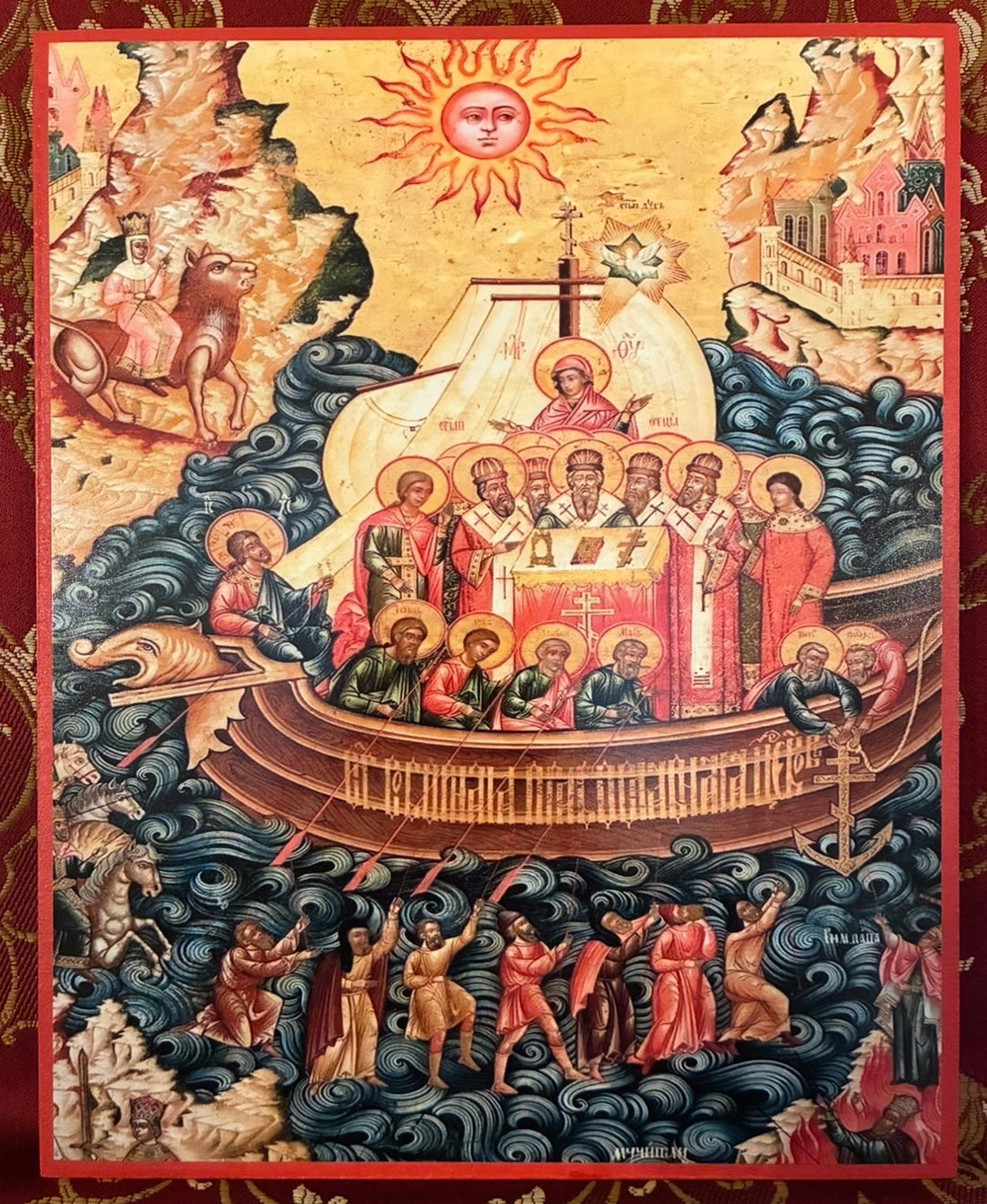 The Ark of Salvation 8x10in Handcrafted Icon