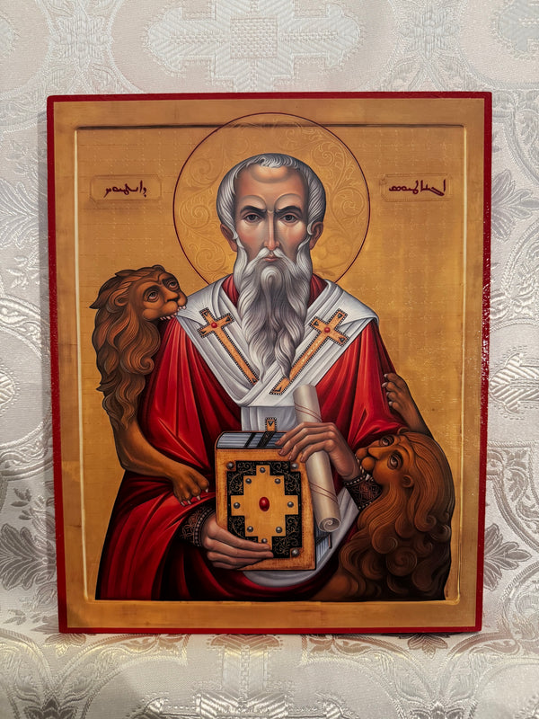 Saint Ignatius of Antioch 8x10in Handcrafted Icon