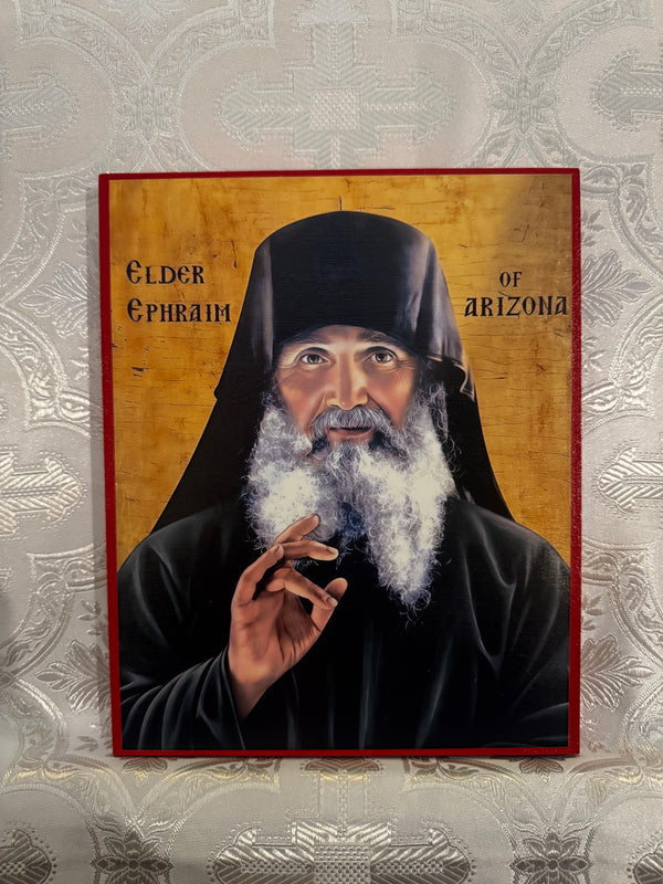 Elder Ephraim of Arizona 8x10in Handcrafted Icon