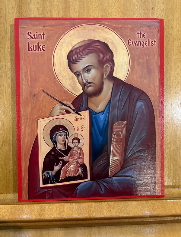 Saint Luke the Evangelist 8x10in Handcrafted Icon