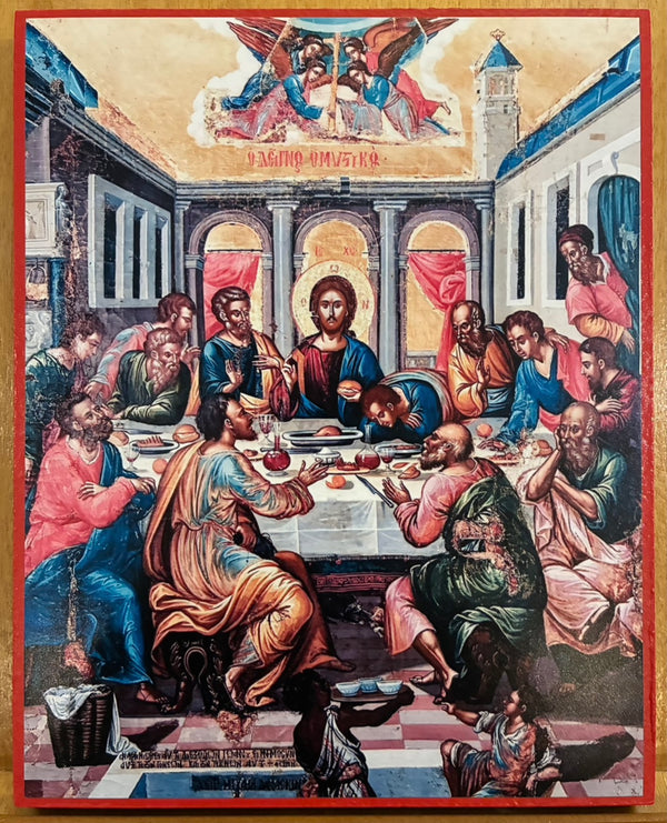 The Last Supper 8x10in Handcrafted Icon
