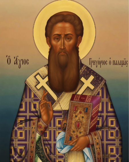 Saint Gregory Palamas 8x10in Handcrafted Icon