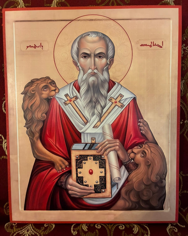Saint Ignatius of Antioch 8x10in Handcrafted Icon