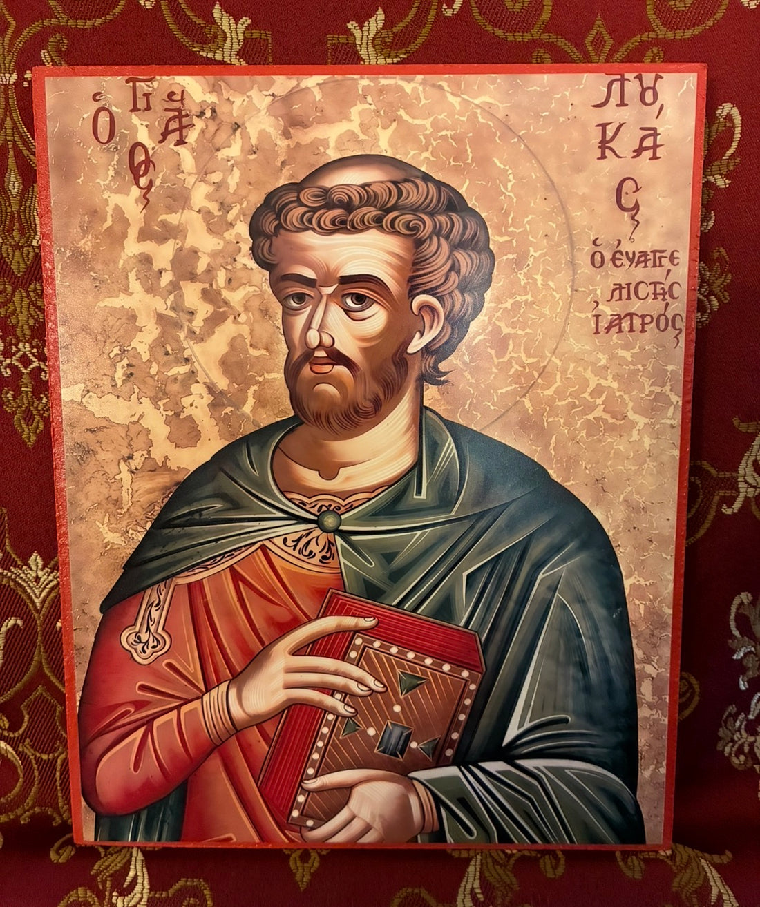 Saint Luke the Evangelist 8x10in Handcrafted Icon