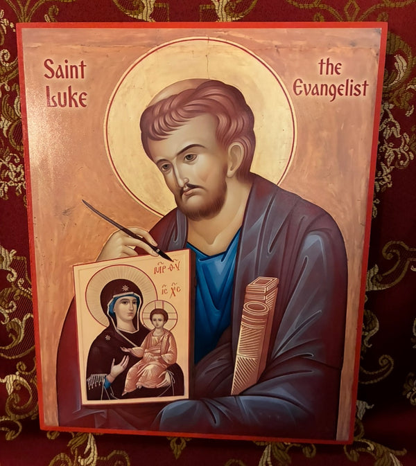 Saint Luke the Evangelist 8x10in Handcrafted Icon