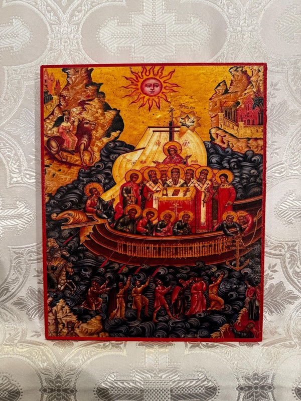 The Ark of Salvation 8x10in Handcrafted Icon