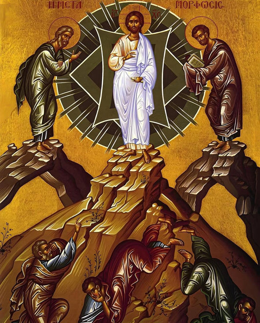 The Transfiguration of The Lord Jesus Christ 8x10in Handcrafted Icon