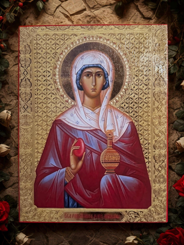 Saint Mary Magdalene 8x10in Handcrafted Icon
