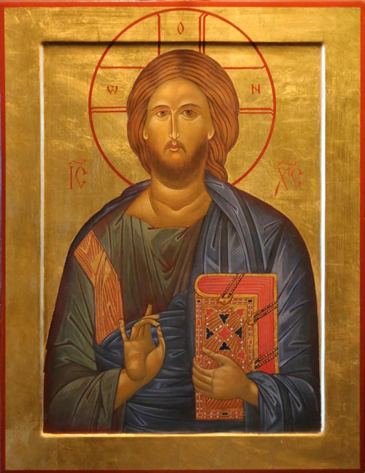 The Lord Jesus Christ 8x10in Handcrafted Icon