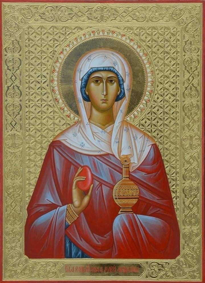 Saint Mary Magdalene 8x10in Handcrafted Icon
