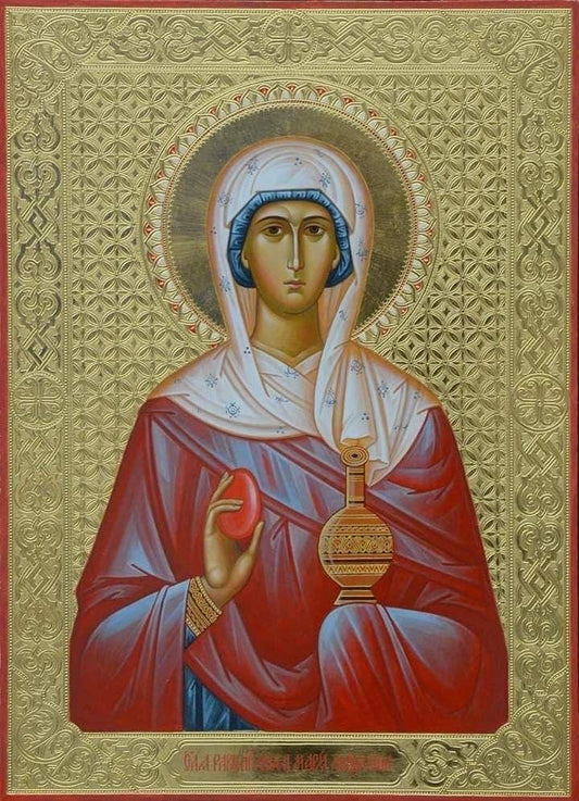 Saint Mary Magdalene 8x10in Handcrafted Icon