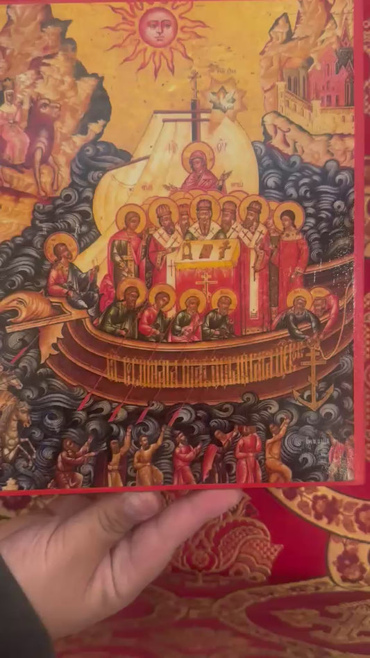 The Ark of Salvation 8x10in Handcrafted Icon