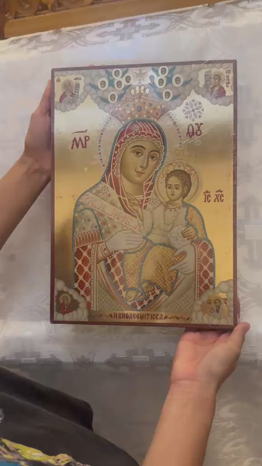 Theotokos of Bethlehem Gold Leaf